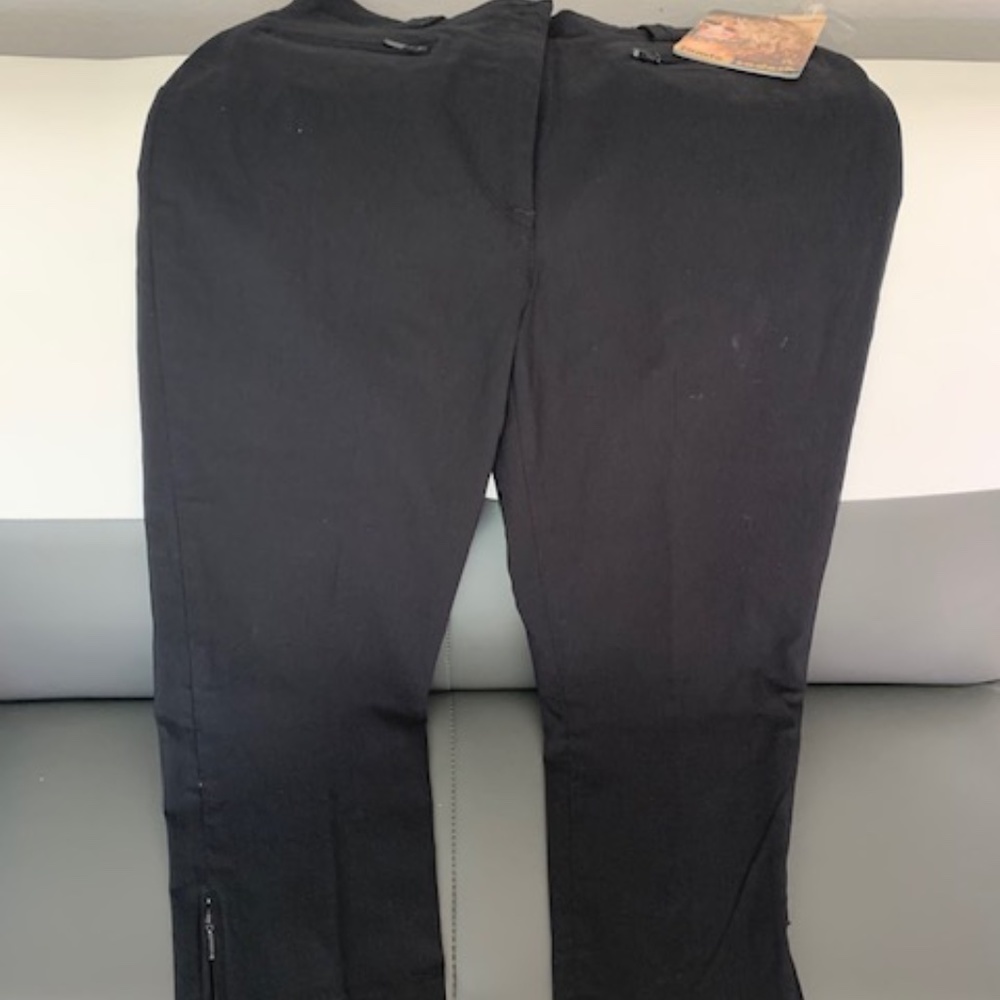 Jamie Sadock black sz 2 golf capris